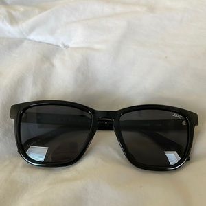 Quay Hardwire Polarized Black Sunglasses